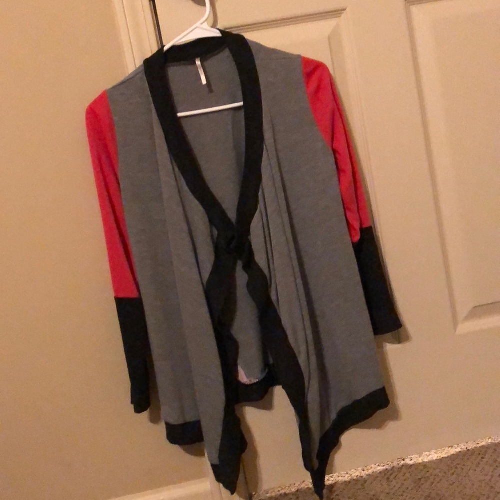 Gray Cardigan